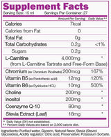 L-Carnitină 108.000 - 405 ml