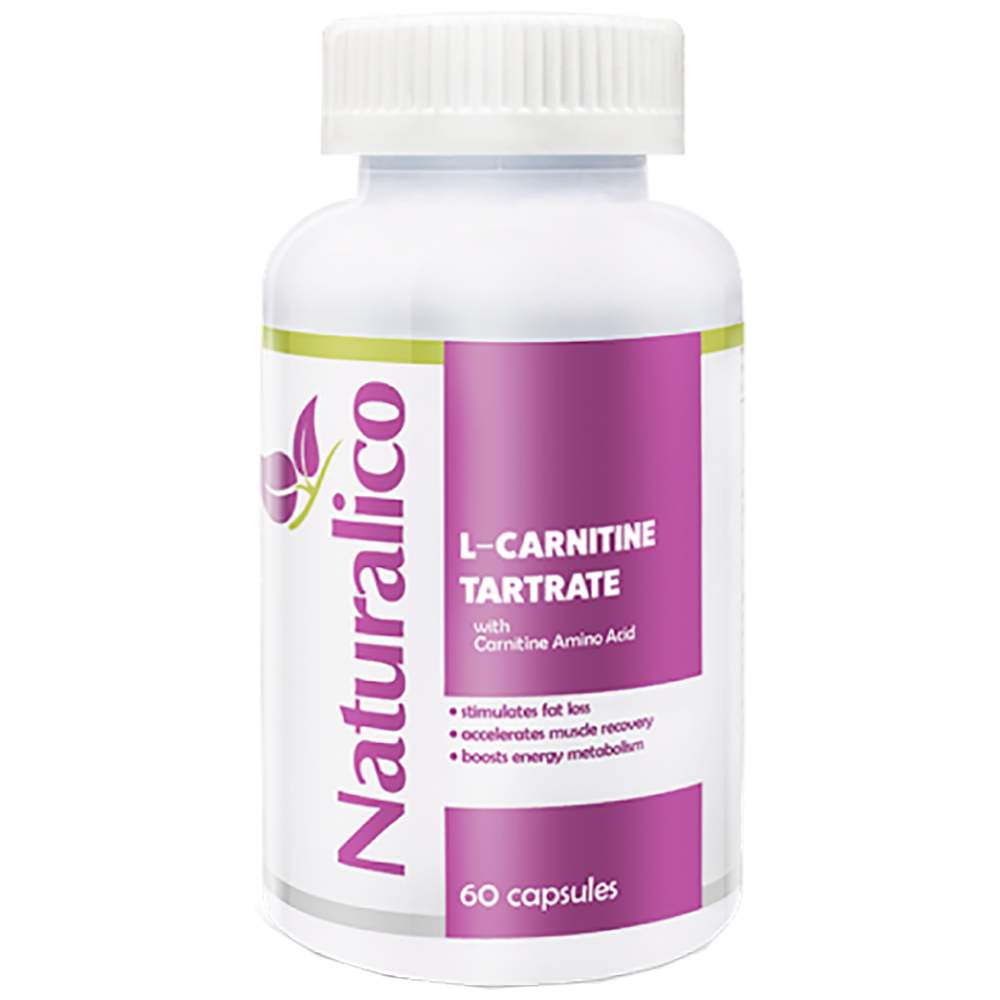 Tartrat de L-Carnitină 1300 mg - 60 capsule