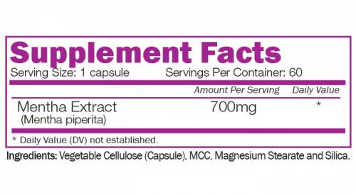 Mentha Piperita 60 capsule