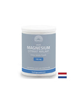 Sisteme nervoase și cardiovasculare - Magneziu (citrat, malat) vegan + vitamina B6, 125 g pulbere