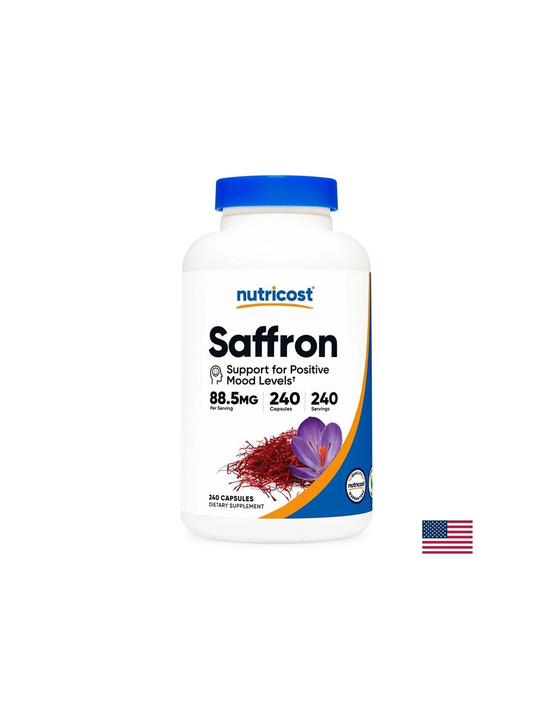 Sistem nervos - Extract de sofran, 88,5 mg x 240 capsule