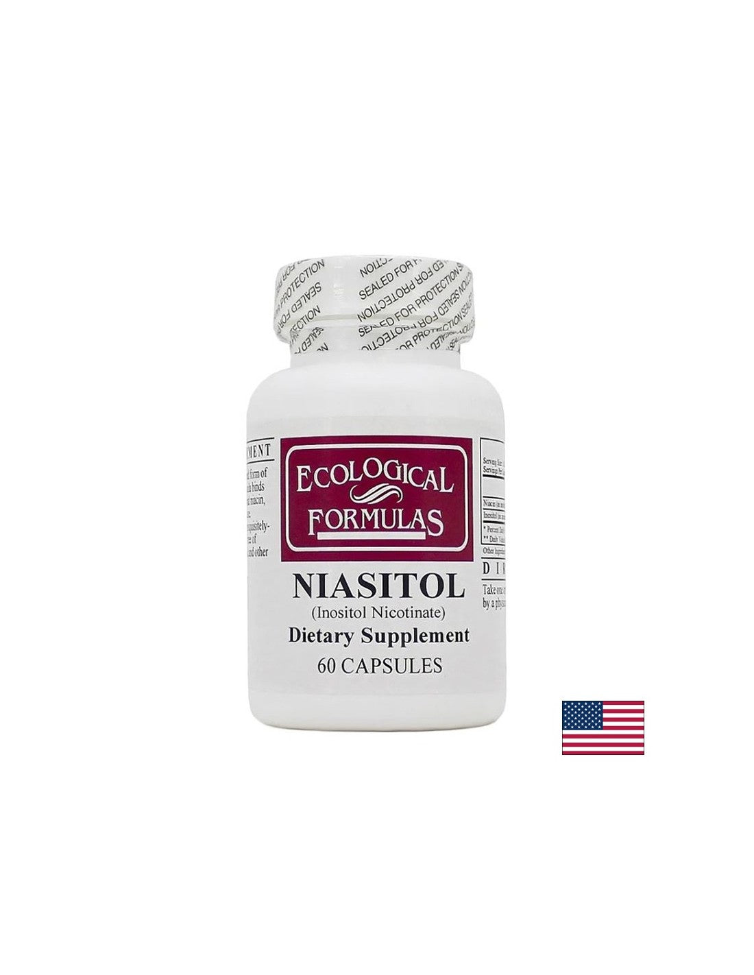 Sistemul nervos și sănătatea hormonală - Niasitol - niacină și inozitol, 60 capsule
