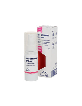 Nervous system - Vitamin B-Complex mouth spray with mint flavor, 30 ml / 200 sprays Nordaid - Nutra Best Europe