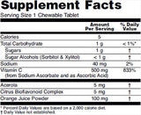 Vitamina C-500 masticabile - 100 tablete masticabile