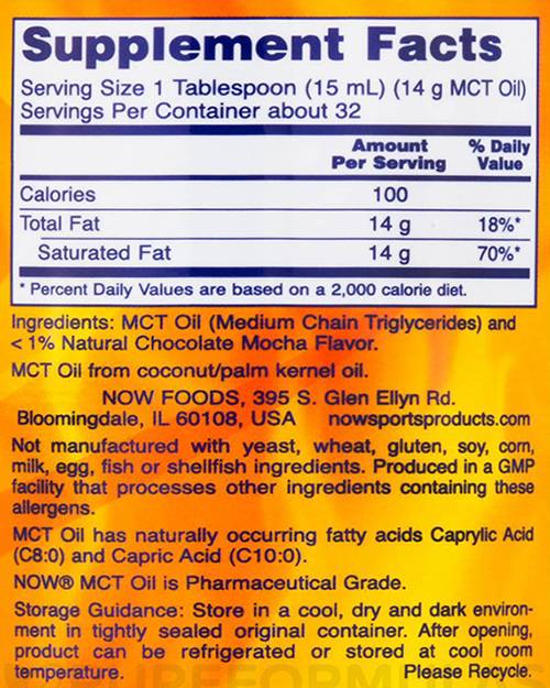 Ulei MCT - Aromat - 473 ml