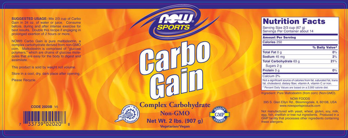 Câștig de carbohidrati - 908 grame