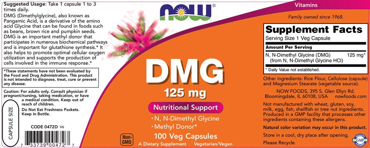DMG 125 mg - 100 capsule