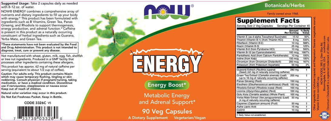 Energie - 90 capsule