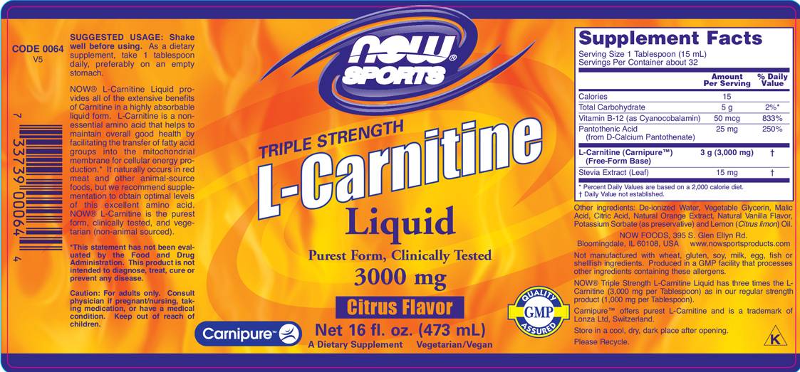 L-Carnitina lichid 3000 mg - 465 ml