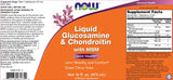 Glucozamină lichidă și condroitină cu MSM - 473 ml