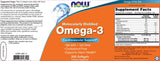Omega 3 1000 mg / distilat molecular - 500 capsule de gel