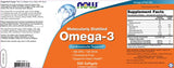 Omega 3 1000 mg / distilat molecular - 500 capsule de gel