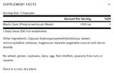 Gumă Mastic 500 mg - 120 capsule