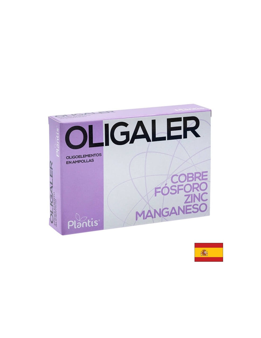 Oligaler Oligoelementos - Cupru, fosfor, zinc, mangan/ Pentru alergii, 20 fiole de băut Artesania