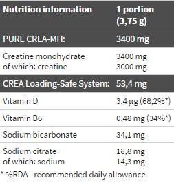 Creatine Mono Power Xplode - 220 de grame
