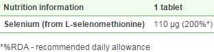 Seleniu 100 mcg - 120 comprimate