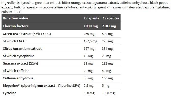 Thermo Speed ​​Extreme - 120 capsule