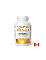 RegenerLife™ Omega-3+D Ultra Strength - 90 drajeuri
