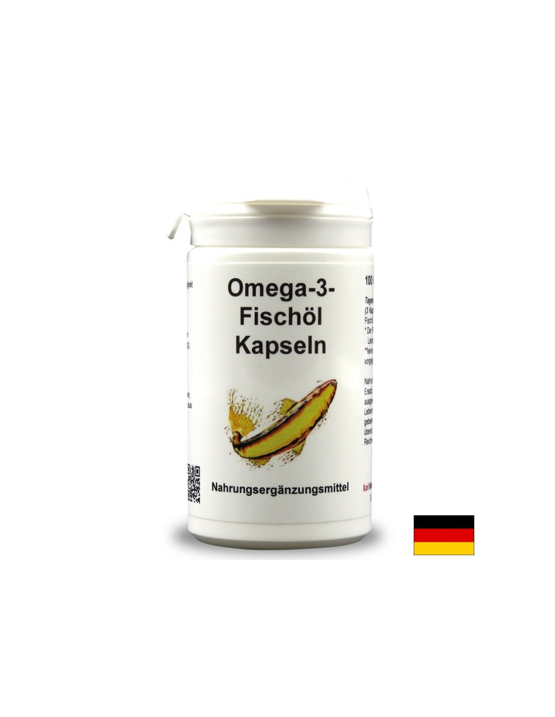 Ulei de peste Omega-3, 100 capsule