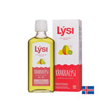 Omega-3 pentru copii și adulți 2390 mg (ulei de ficat de cod islandez), 240 ml, cu aromă de mango și citrice