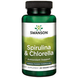 Fabricat cu Spirulina organica si Chlorella 400 mg 90 capsule