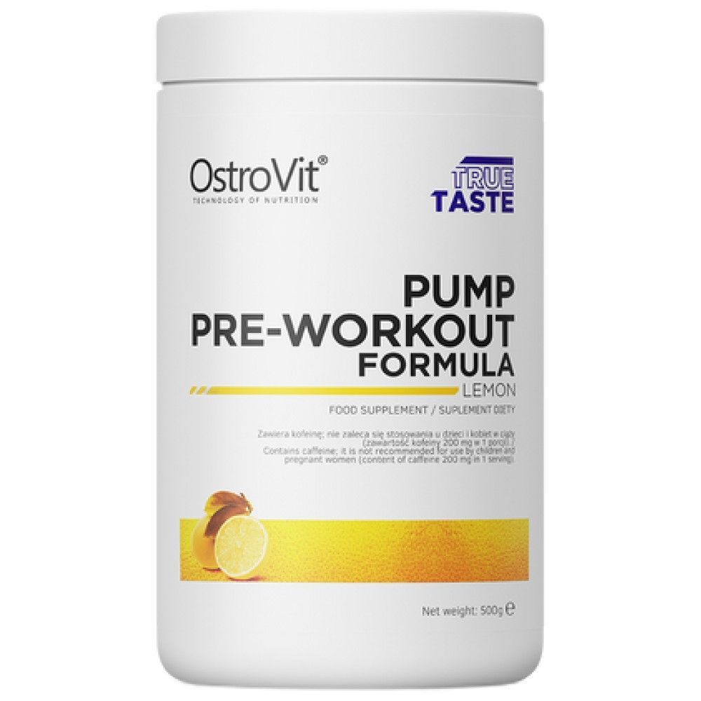 PUMP Formula pre-antrenament - 500 de grame