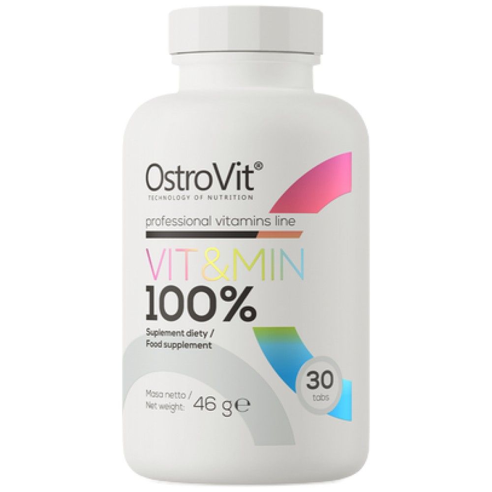 100% Vit&amp;Min - 30 tablete