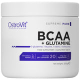 BCAA + pulbere de glutamină - 200 grame