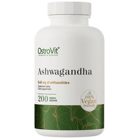 Ashwagandha Extract 375 mg - 200 Tablets - Nutra Best Europe