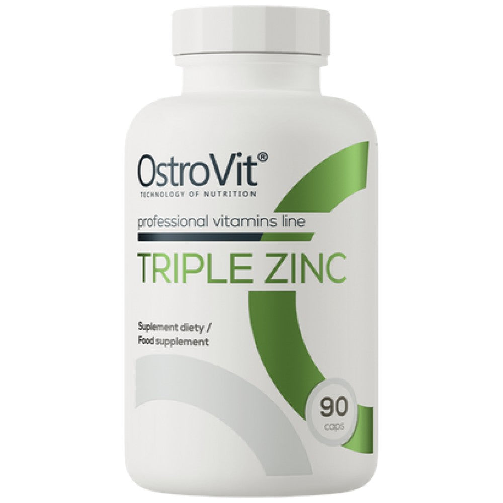 Triplu Zinc / Gluconat + Picolinat + Citrat 90 capsule