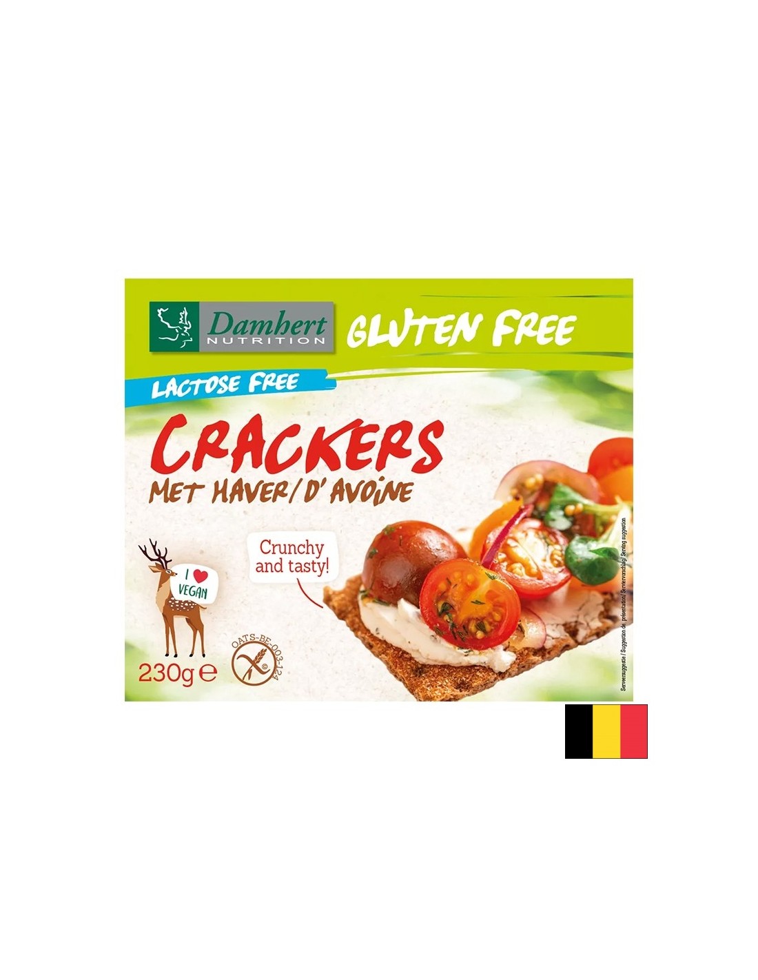 Biscuiți de ovăz (fără gluten și lactoză), 230 g