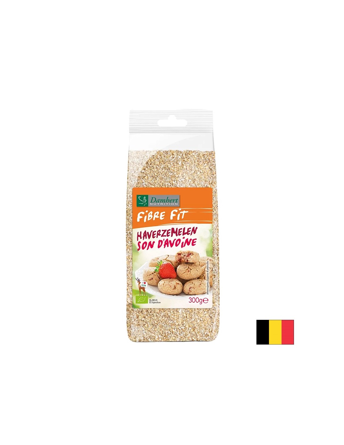 Tărâțe de ovăz BIO, 300 g