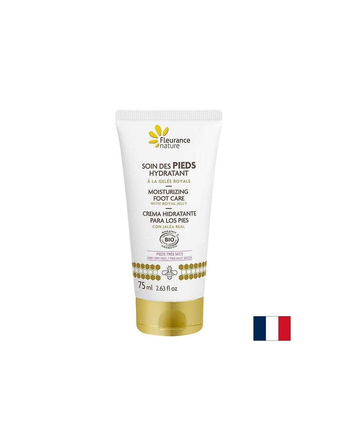 Crema hidratanta pentru picioare cu laptisor de matca, BIO, 75 ml