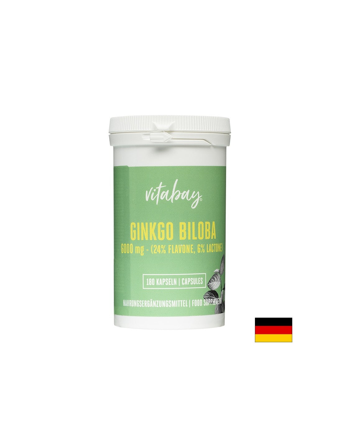 Memorie si concentrare - Ginkgo Biloba, 6000 mg x 180 capsule