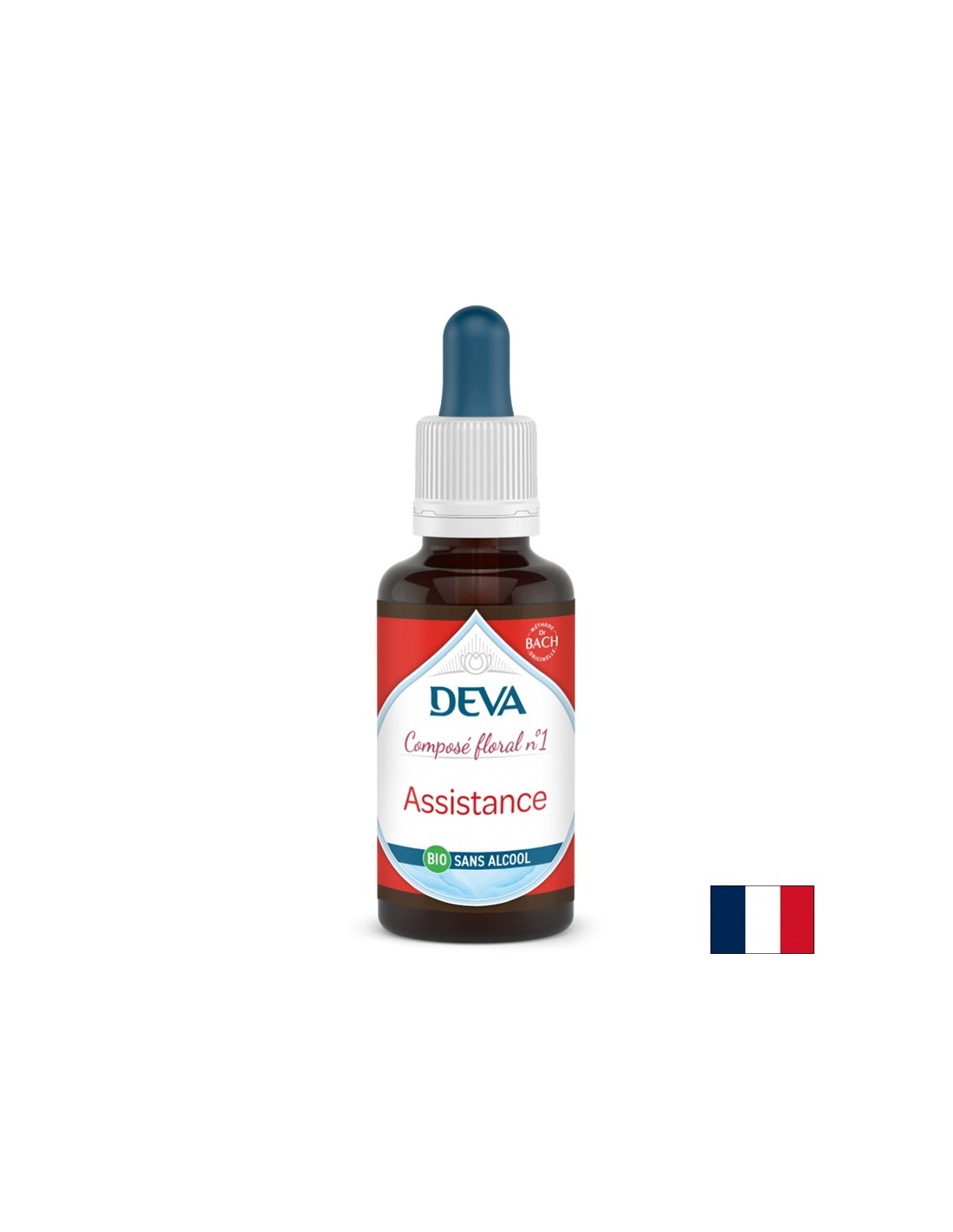 Prim ajutor, esențe florale, picături metoda Bach nr. 1 (fără alcool), 30 ml