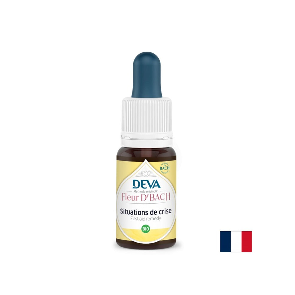 Prim ajutor în situații de criză, esențe florale, picături conform metodei Bach, 15 ml