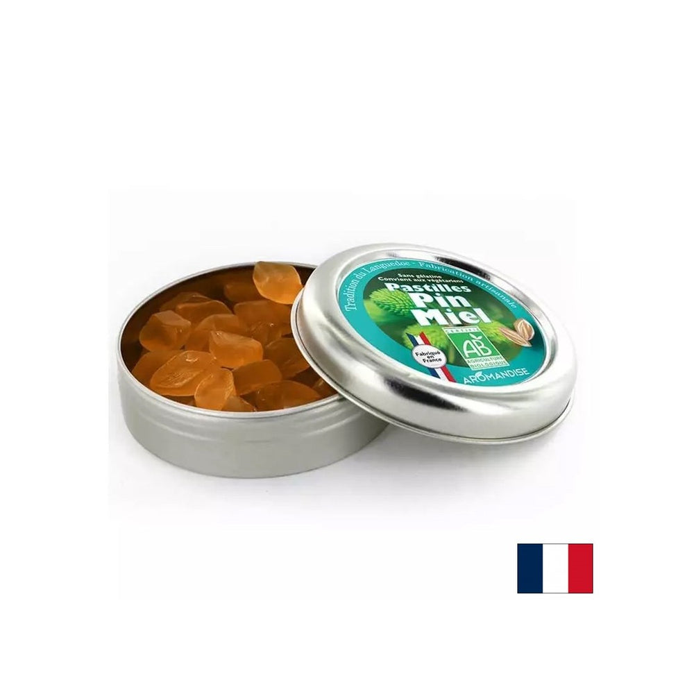 Pastile cu miere și vârfuri de pin, 45 g
