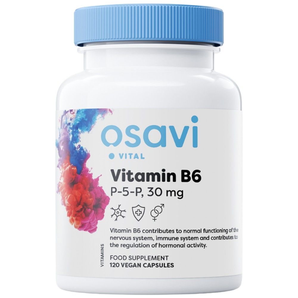 Vitamina B6 | P-5-P 30 mg - 120 capsule