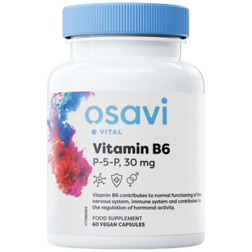 Vitamina B6 | P-5-P 30 mg - 60 capsule