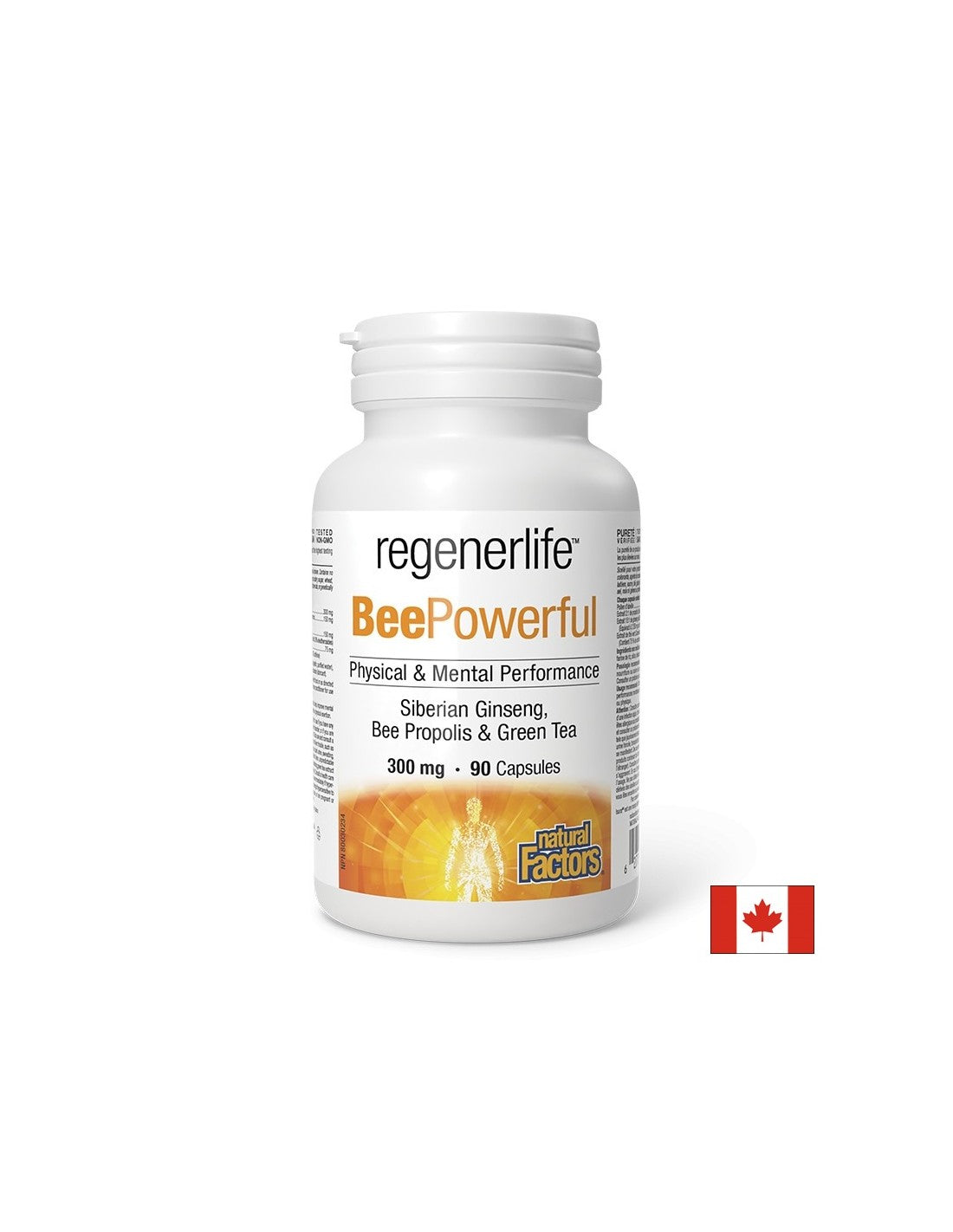 Polen de albine, propolis, ginseng siberian, ceai verde - Protecție imunitară și energie naturală, 90 capsule