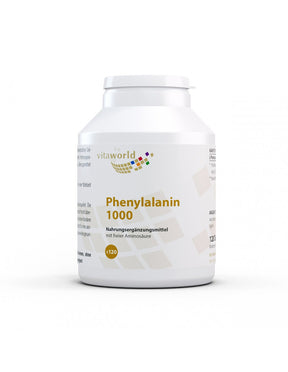 Phenylalanine 1000 mg, 120 tablets - Nutra Best Europe