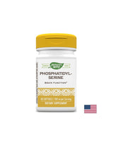 Phosphatidyl-Serine - Fosfatidil-serină - pentru sănătatea creierului - 100 mg, 60 capsule moale Nature's Way