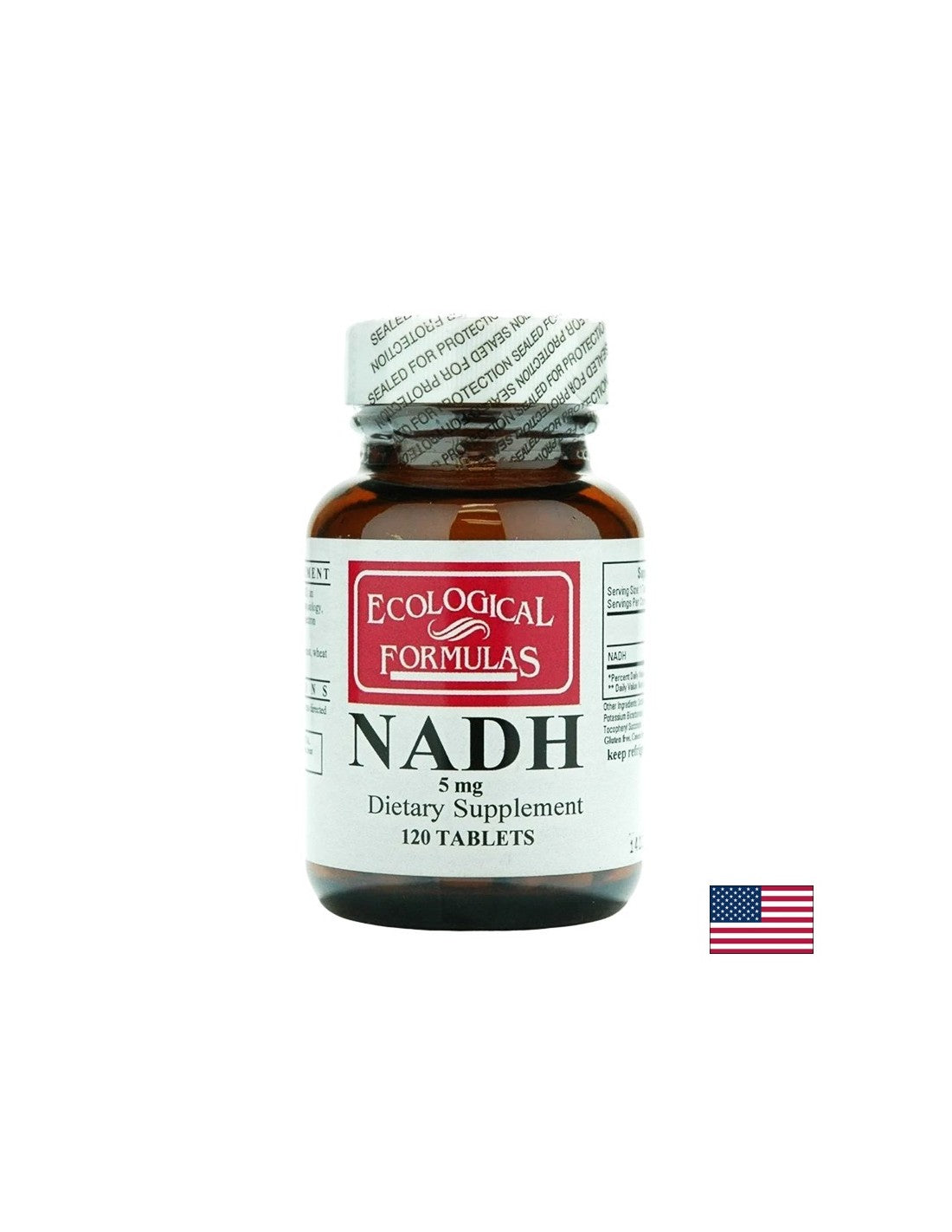Nicotinamidă Adenin Dinucleotide - NADH - Sănătate celulară, antiîmbătrânire, 120 comprimate