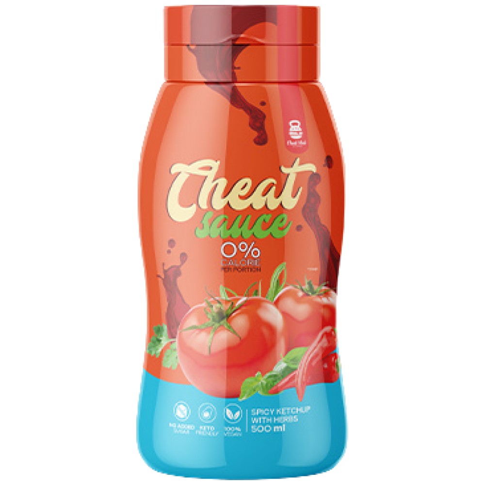 Ketchup picant / Sos 0 calorii - 500 ml
