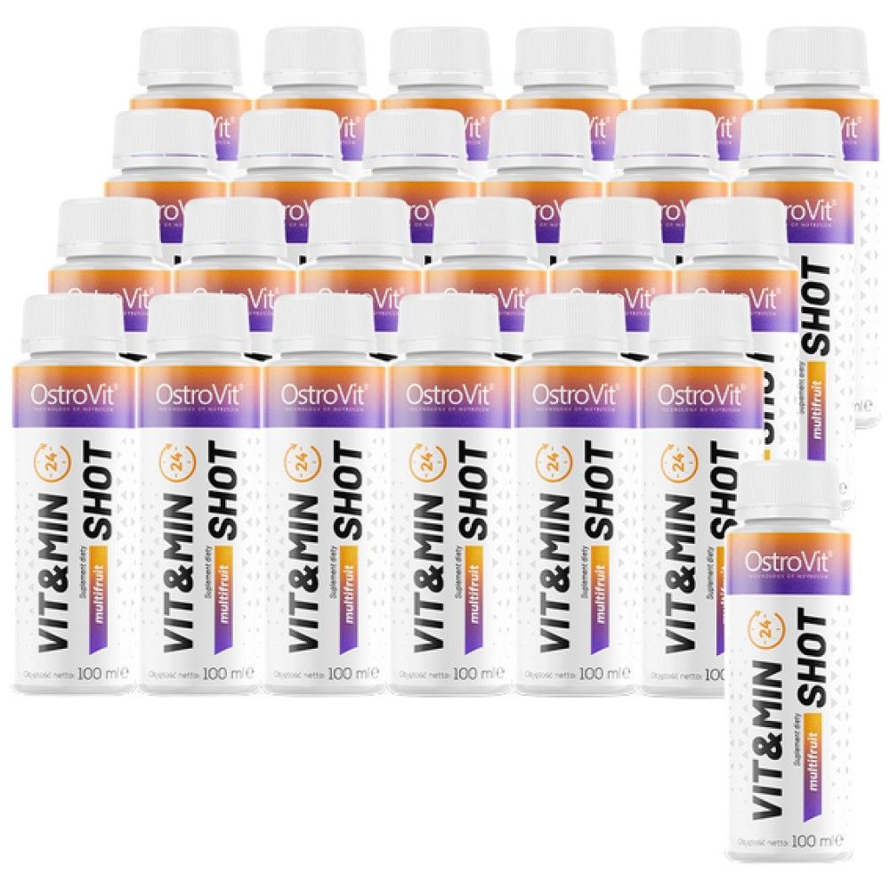 Vit&amp;Min Shot | Formula multivitamine si minerale - 25 x 100 ml