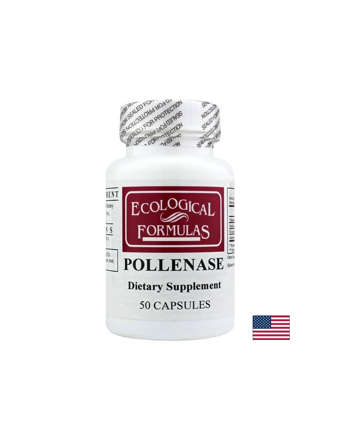 Polenază - Polenază, 50 capsule Formule ecologice