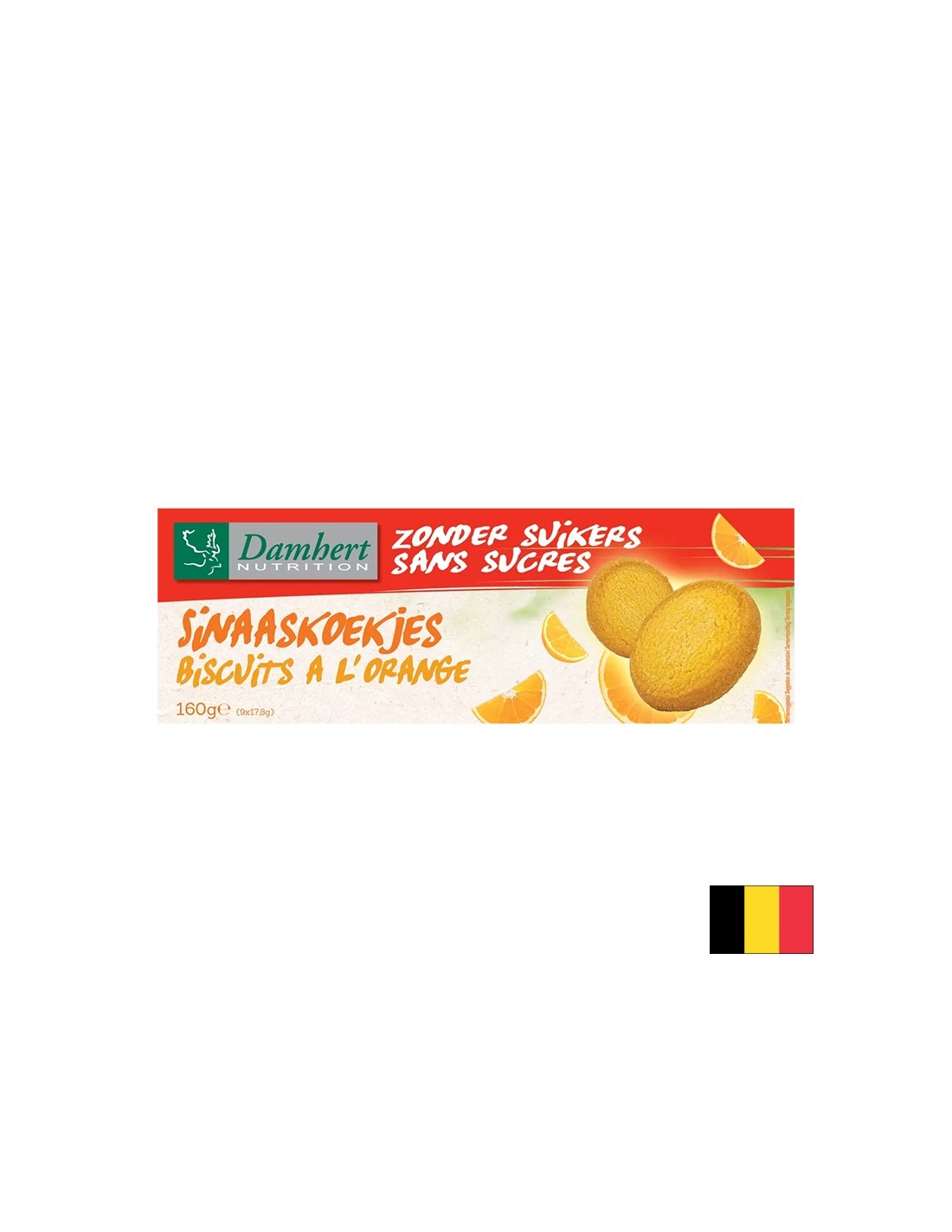 Fursecuri cu portocale fără zahăr, 160 g