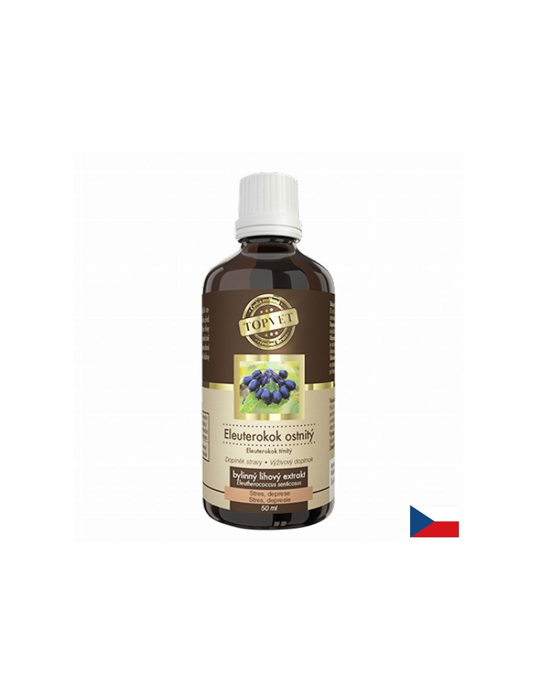 Crește energia și imunitatea - ginseng siberian, tinctură de 50 ml