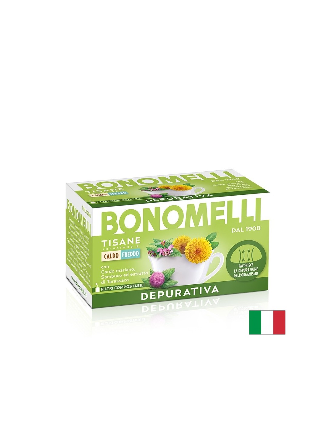 Ceai de plante purificator – Drenaj și sănătate metabolică, 16 pliculețe