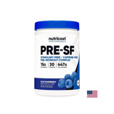 Complex pre-antrenament PRE-SF, 447 g pulbere, aromă de zmeură albastră, 30 de doze